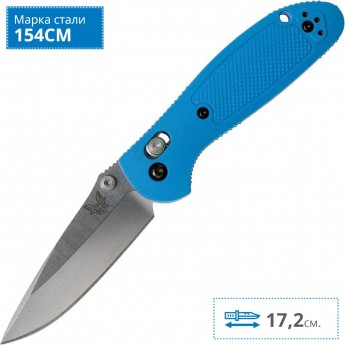 Нож BENCHMADE 556-BLU MINI GRIPTILIAN